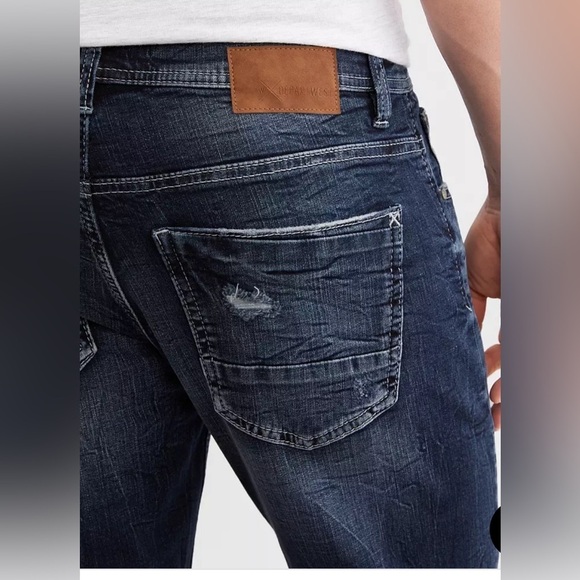 DepartWest Seeker Taper Stretch Jeans 33X32 - Picture 4 of 15